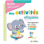 Mes activités effaçables 2-3 ans | Bordas