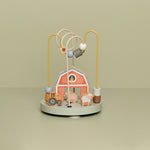 Spirale d’activités en bois animaux de la ferme – Little Dutch