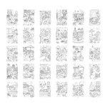 Recharge KIDYDRAW-PAD Animaux | Cartes à décalquer Kidywolf