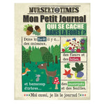 Journal bébé en tissu - Qui se cache dans la forêt ? - My Little Môme