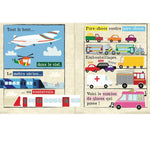 Journal bébé en tissu - "Vroum les véhicules" - My Little Môme