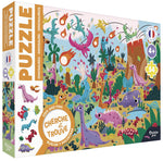 Puzzle cherche & trouve - Les dinosaures | Auzou - My Little Môme