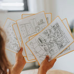 Recharge KIDYDRAW-PAD Animaux | Cartes à décalquer Kidywolf