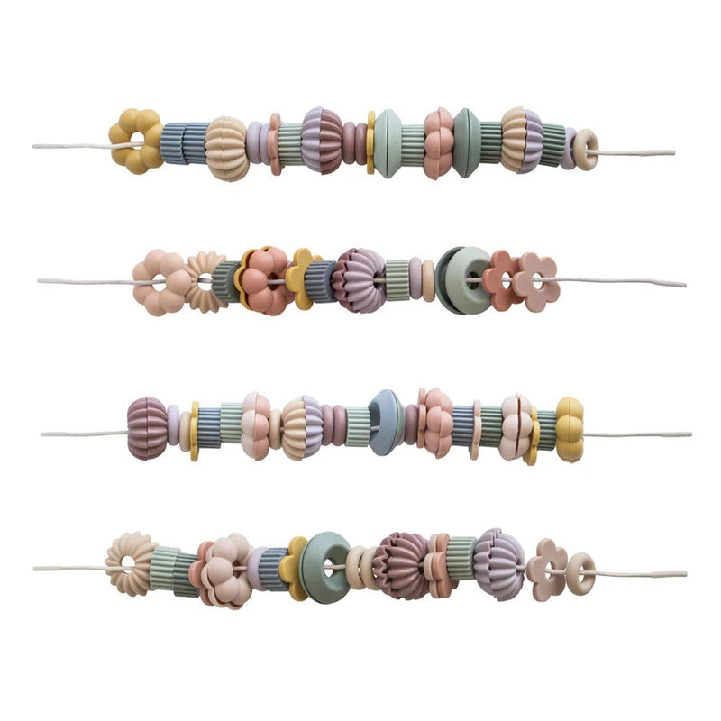 Set de 54 perles à enfiler | Mushie