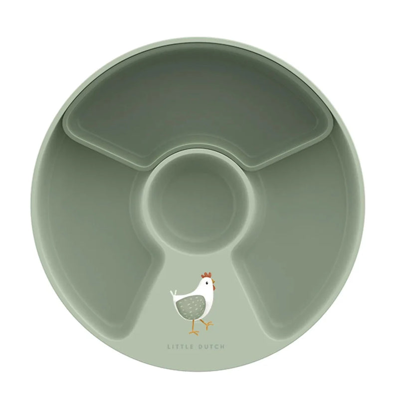 Assiette à compartiments | Little Farm | Little Dutch