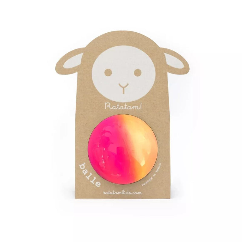 Ballon bubble gum orange & rose - Ratatam - My Little Môme