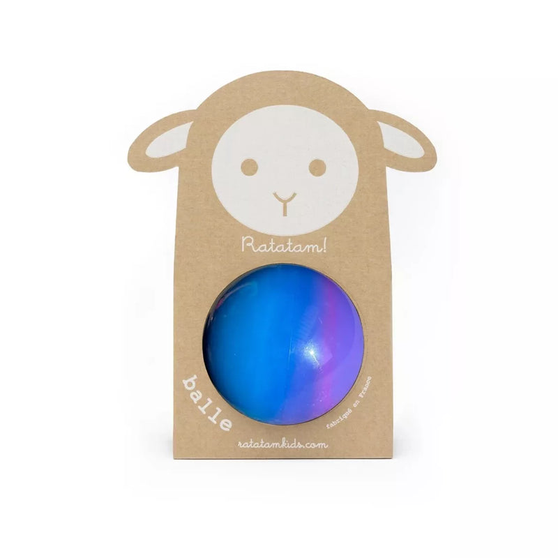Ballon bubble gum bleu & violet - Ratatam