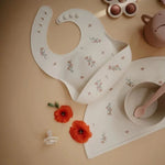 Bavoir en silicone Fleur - My Little Môme