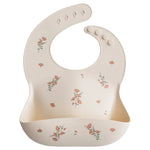 Bavoir en silicone Fleur - My Little Môme