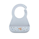 Bavoir en silicone | Forest Friends | Little Dutch