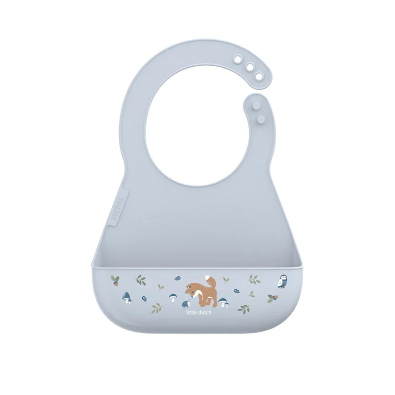 Bavoir en silicone | Forest Friends | Little Dutch