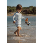 Camion benne jouet de plage bleu | Little Dutch