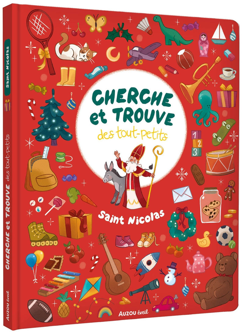 Cherche & trouve des tout - petits - Saint Nicolas | Auzou - My Little Môme