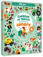 Cherche & trouve des tout - petits sonore - la ferme | Auzou - My Little Môme