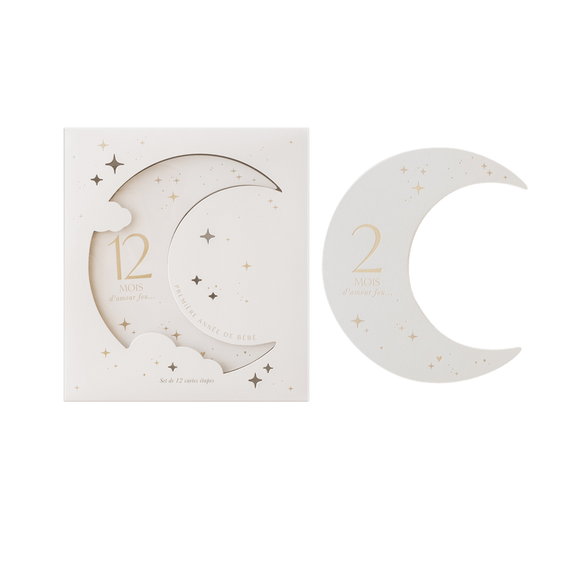 Coffret cartes étapes MOON - Zakuw - My Little Môme