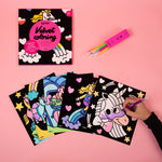 Coloriage velours x6 | Lily | OMY