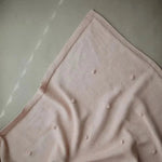 Couverture tricotée "blush" - My Little Môme