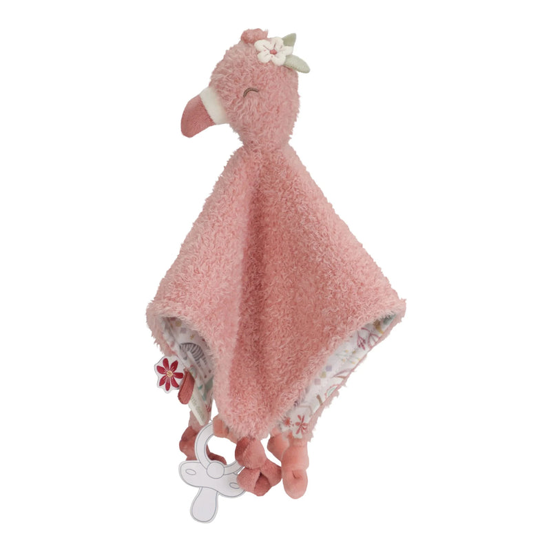 Doudou Flamant Rose Safari Friends | Little Dutch