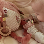 Peluche d'activités Flamant Rose Safari Friends | Little Dutch