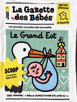 Abonnement gazette des bébés en tissu – 3 mois, cadeau de naissance