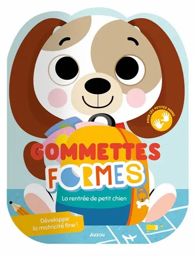 Gommettes formes - la rentrée de petit chien | Auzou