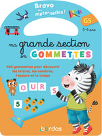 Cahier d'activités gommettes maternelle  — PS, MS ou GS | Bordas