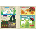 Journal bébé en tissu - " Animaux de la ferme" - My Little Môme