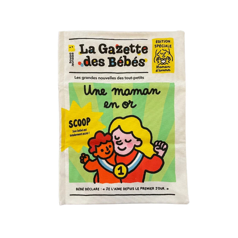 Abonnement gazette des bébés en tissu – 3 mois, cadeau de naissance