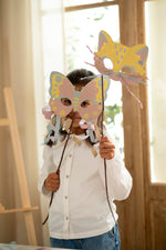 Cahier créatif masques à découper | Little Dutch