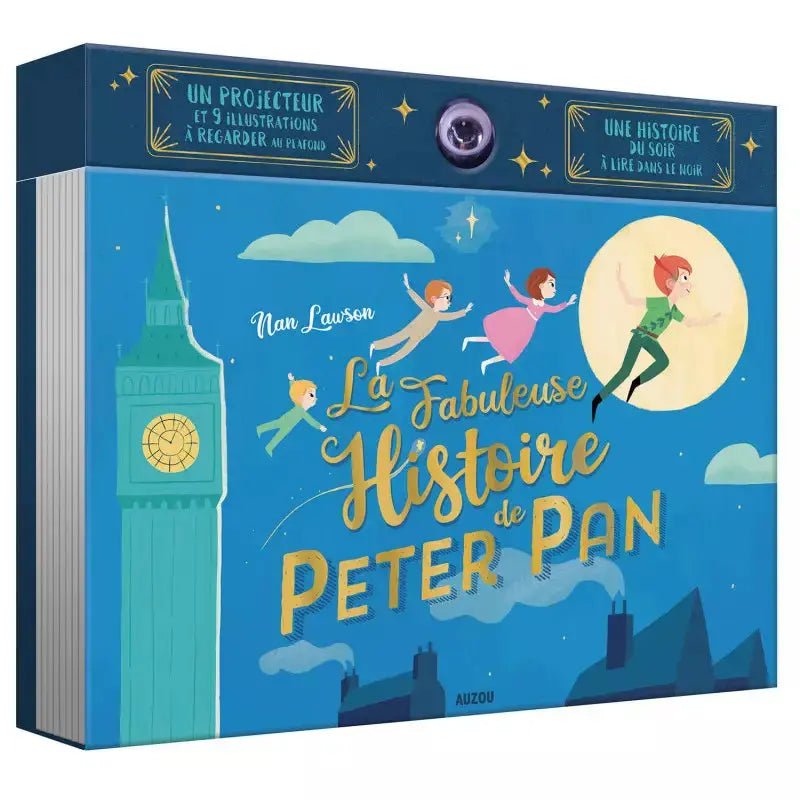 Livre projecteur Peter Pan | Auzou - My Little Môme