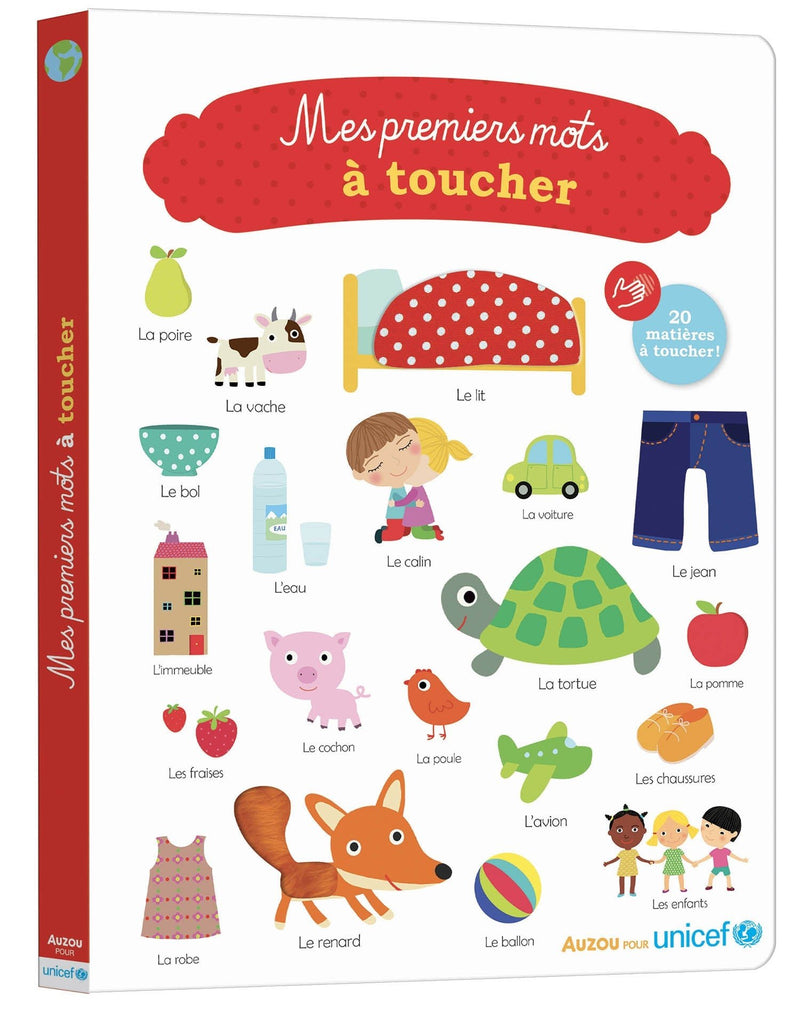 Mes premiers mots à toucher | Auzou - My Little Môme
