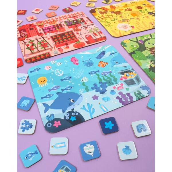Jeu cherche et trouve couleurs Auzou