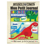 Journal bébé en tissu | Les dinosaures