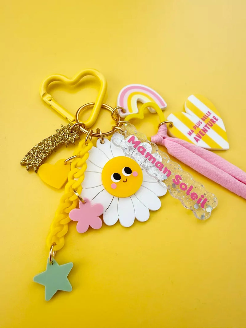 Porte-clés Grigri Maman Soleil | Print Your Love