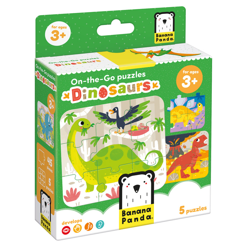 Puzzle "dinosaures" 3 ans +