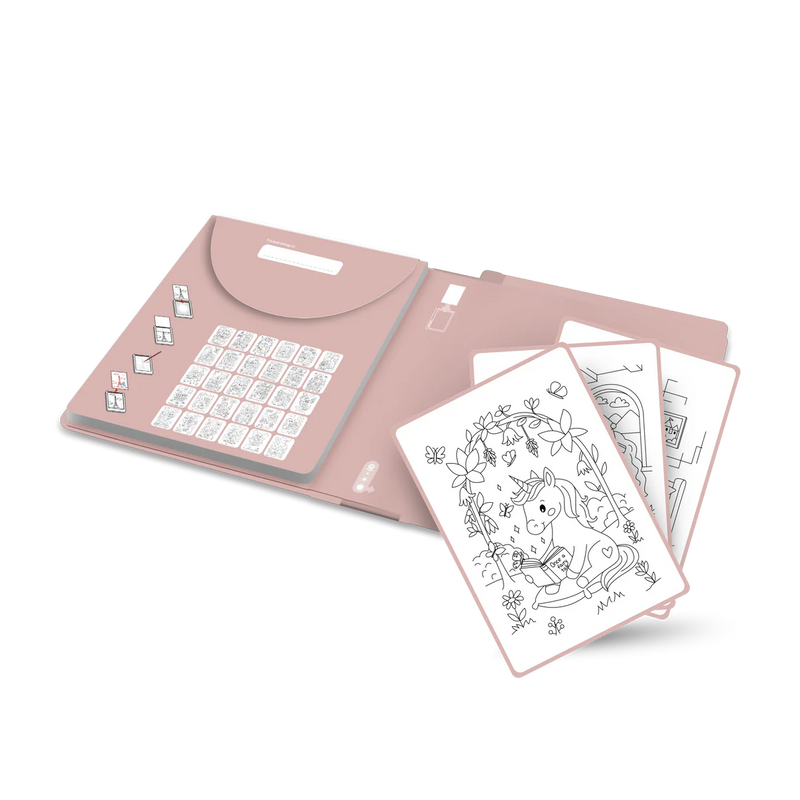 Recharge KIDYDRAW-PAD Il était une fois | Cartes à décalquer Kidywolf