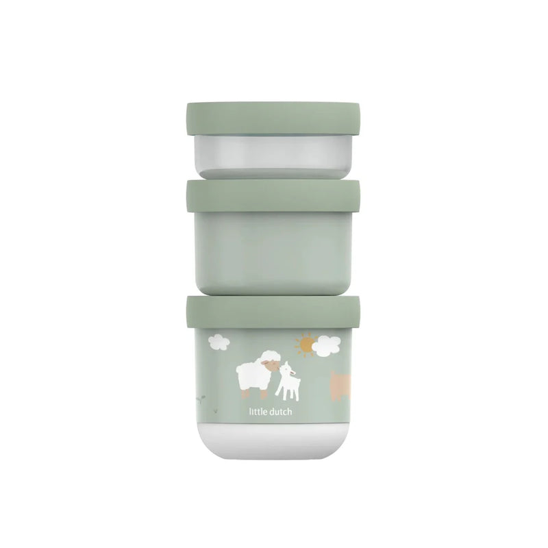 Snack Box 3 pièces | Little Farm | Little Dutch