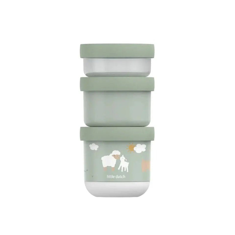 Snack Box 3 pièces | Little Farm | Little Dutch - My Little Môme
