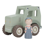 Tracteur en bois avec conducteur | Little Dutch